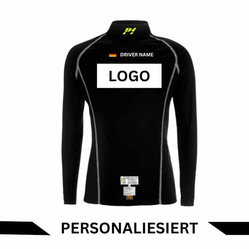 P1 FIA Elite Slimfit inkl. Namen und Logos beidseitig bedruckt