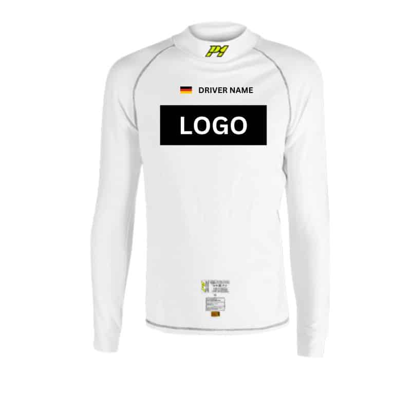 P1 FIA Elite Comfort inkl. Namen und Logos Einseitiger Druck
