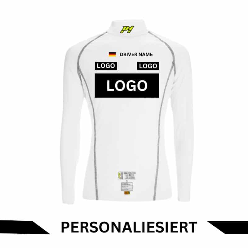 P1 FIA Elite Slim Fit inkl. Namen und Logos einseitiger Druck
