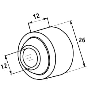 Radial Gelenklager - GE 12