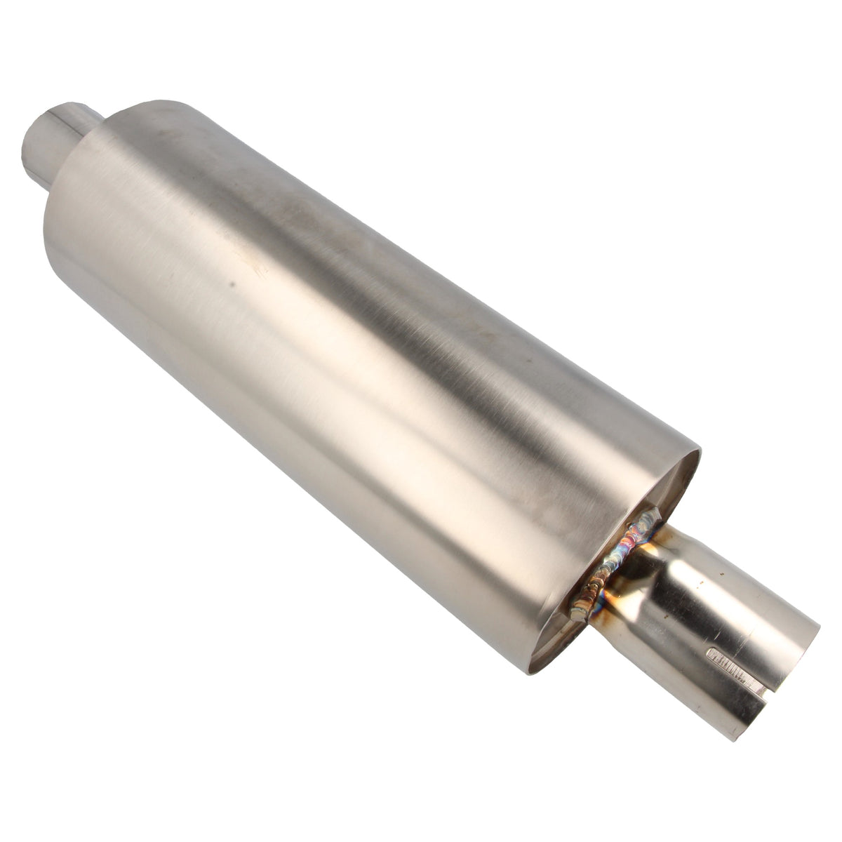 Schalldämpfer Edelstahl rund 50,8 mm (2,0 Zoll)