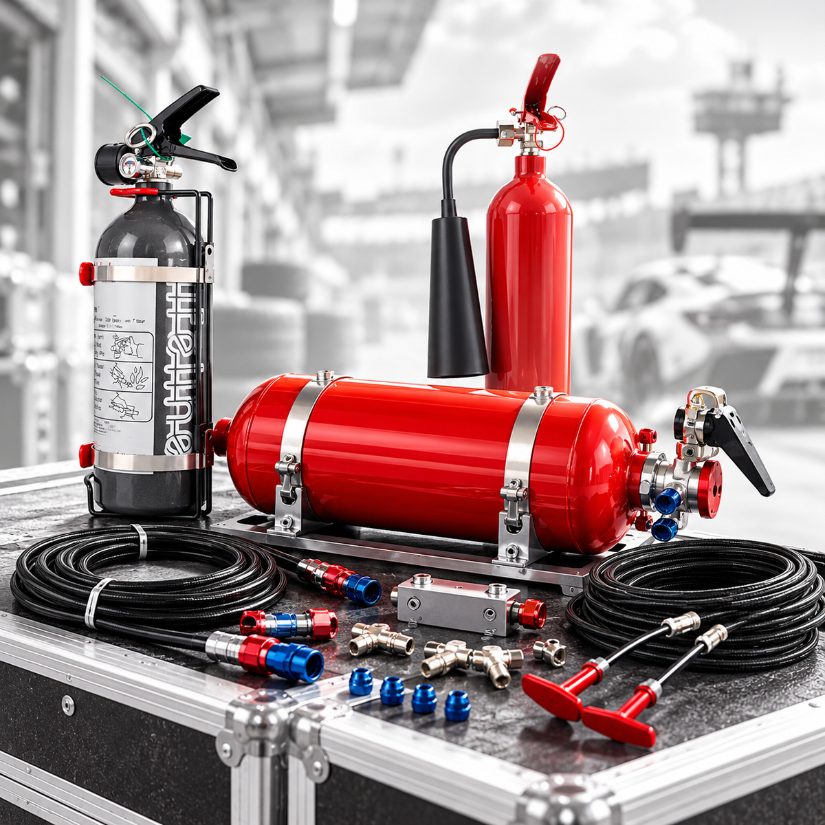 Feuerlöscher und Löschsysteme