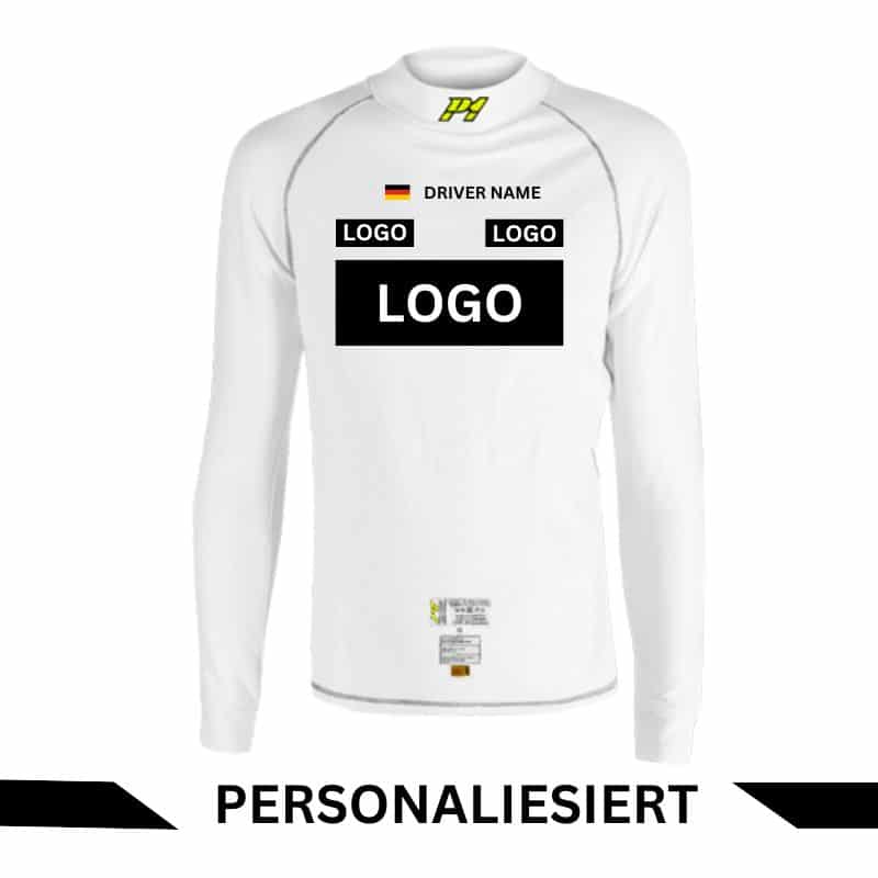 P1 FIA Elite Comfort inkl. Namen und Logos Einseitiger Druck
