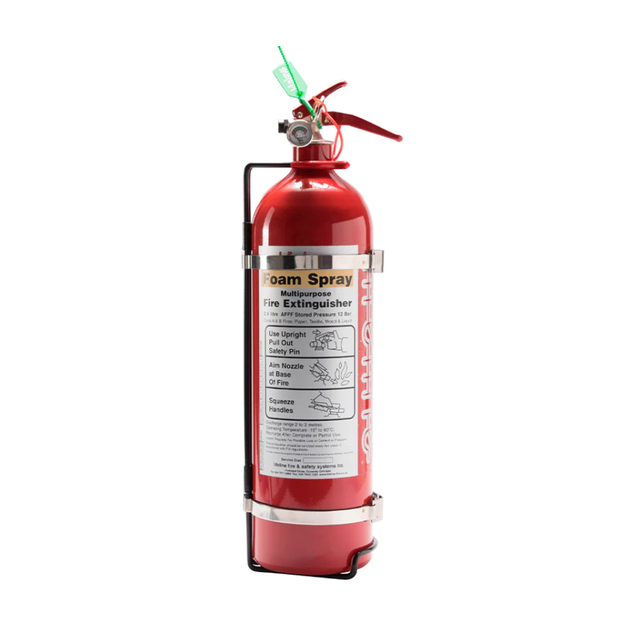 Roter Lifeline 2,4-l-AFFF-Handfeuerlöscher mit Halterung
