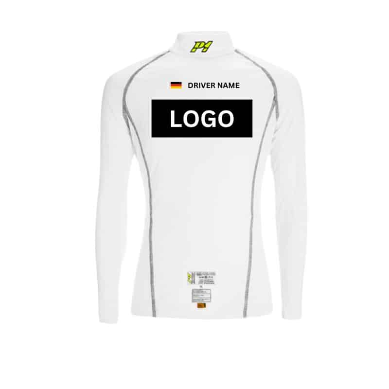 P1 FIA Elite Slim Fit inkl. Namen und Logos einseitiger Druck