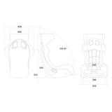 ATECH North FIA 8855-1999 Rennsitz - XL (185-200 cm)