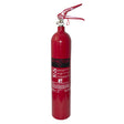 RRS 2 kg CO₂-Feuerlöscher rot, Brandklasse 34B, Vorderansicht