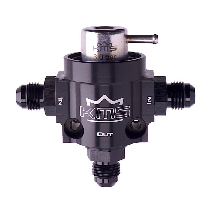 KMS Fuel pressure regulator 3-way - KMS Webshop