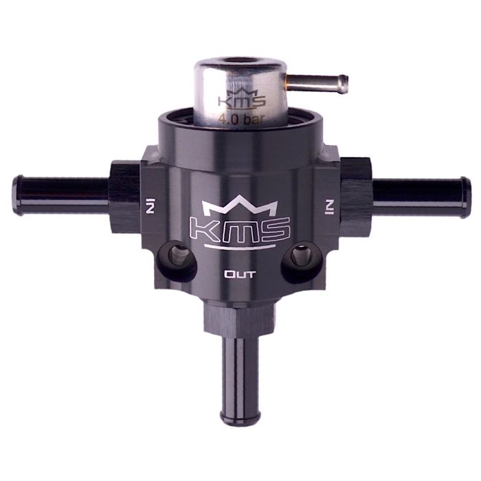KMS Fuel pressure regulator 3-way - KMS Webshop