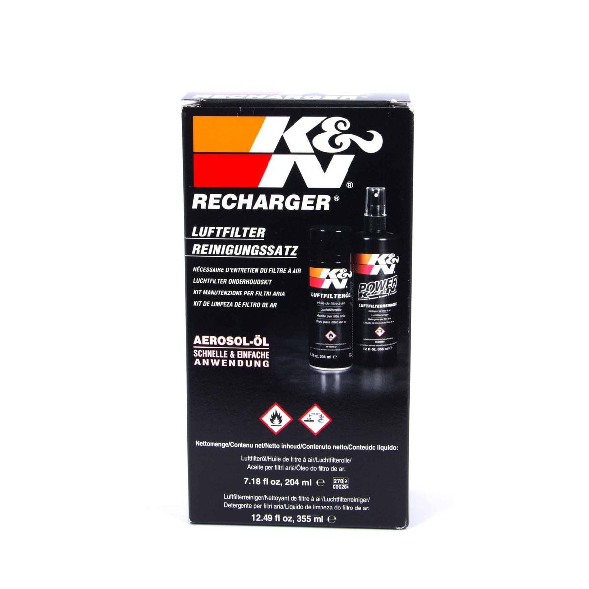 K&N Luftfilterreinigungs Set
