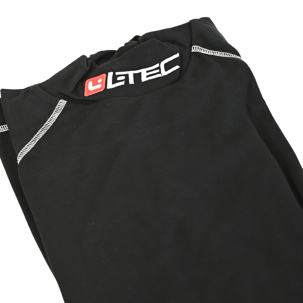 LTEC FIA Longsleeve Top - FIA 8856-2000 Silbernes Hologramm Gr. M