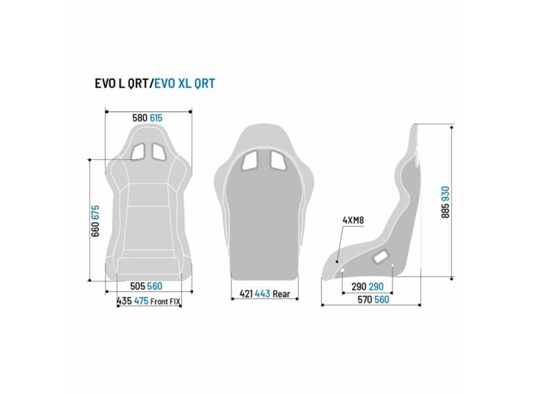 Sparco EVO L QRT  Rennsitz
